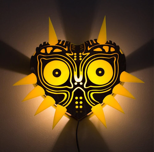 Zelda vägglampa Majora's Mask