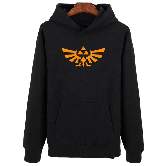 Zelda Hoodie - kungliga symboler från Zelda