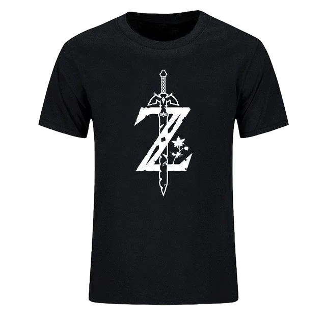 Zelda T Shirt - BOTW Z Logotyp