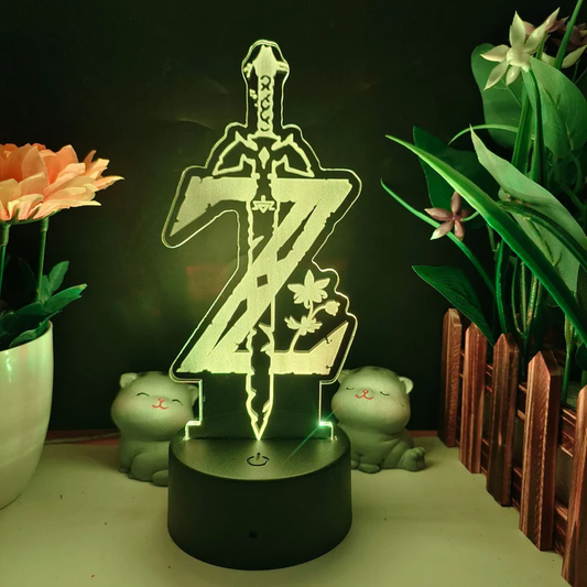 Lampa Zelda Z Logo